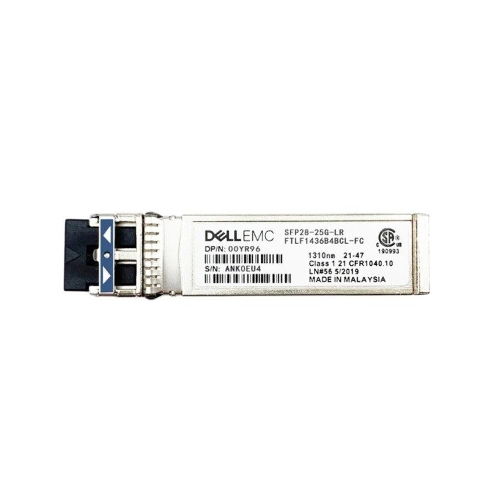 Moduł optyczny Dell 25Gb/s SFP28 LC-LC 1310nm SM 10Km 0YR96