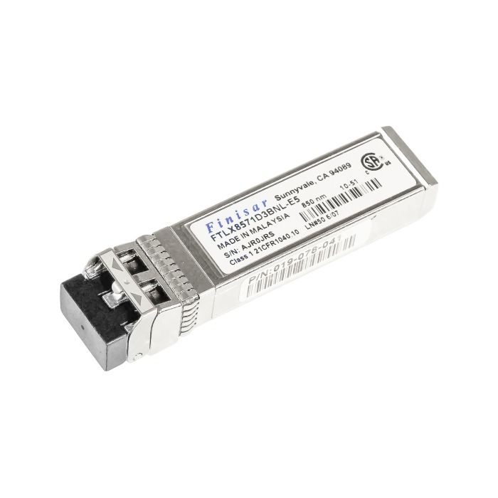 Moduł optyczny EMC Finisar SFP+ 10Gb/s LC FC 850nm MM 300m FTLX8571D3BNL-E5