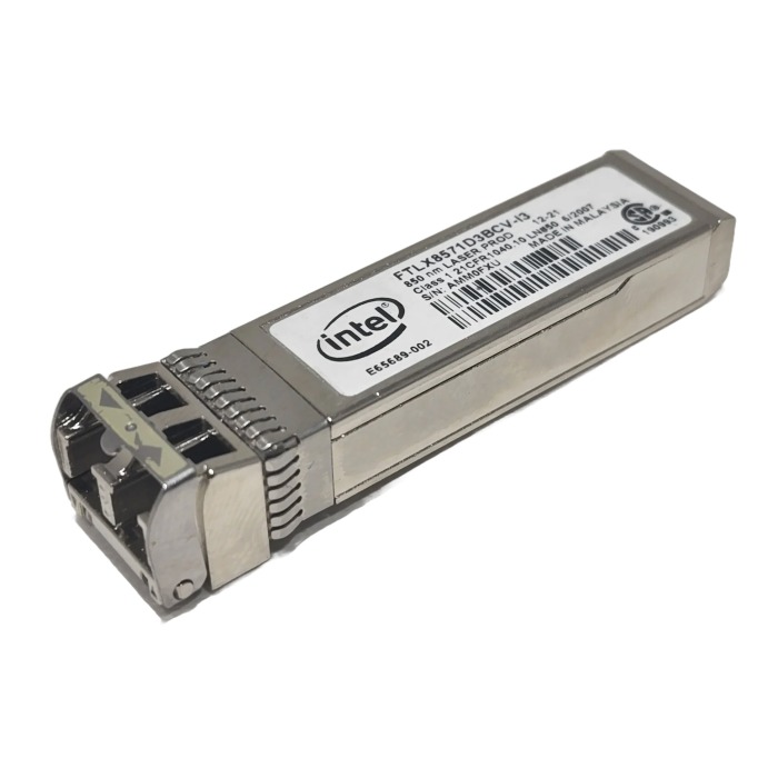 Moduł optyczny Intel 10Gb/s SFP+ LC-LC 850nm MM 300m FTLX8571D3BCV-I3