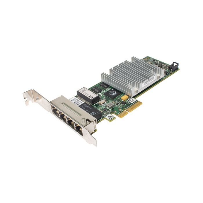 Network Card HPE NC375T 4x1GbE RJ45 PCIe 2.0x4 539931-001