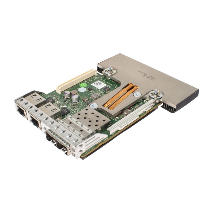 Network interface card Dell Broadcom 57800S 2x10GbE SFP+ 2x1GbE RJ45 PCIe 2.0x8 RNDC 165T0