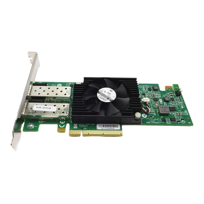 Network interface card Dell Emulex OneConnect 2x10GbE SFP+ PCIe 3.0x8 2PF2N
