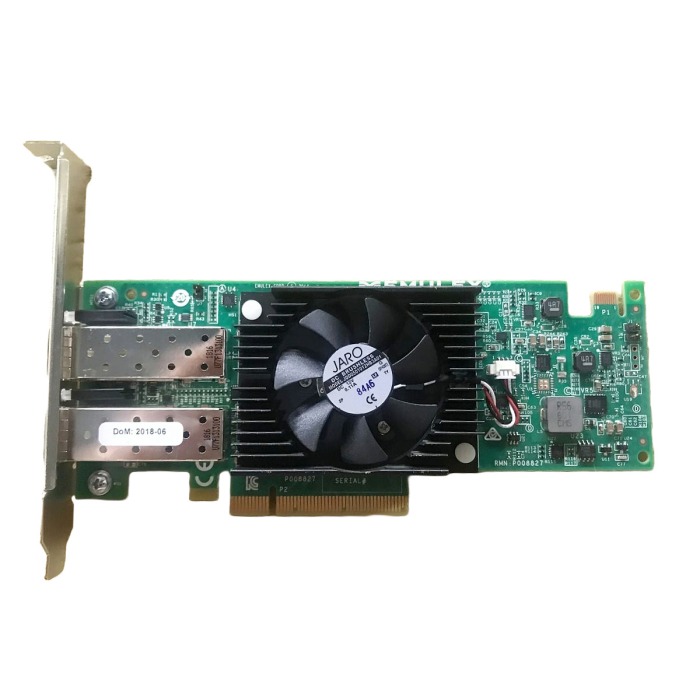Network interface card Dell Emulex OneConnect 2x10GbE SFP+ PCIe DDF4D