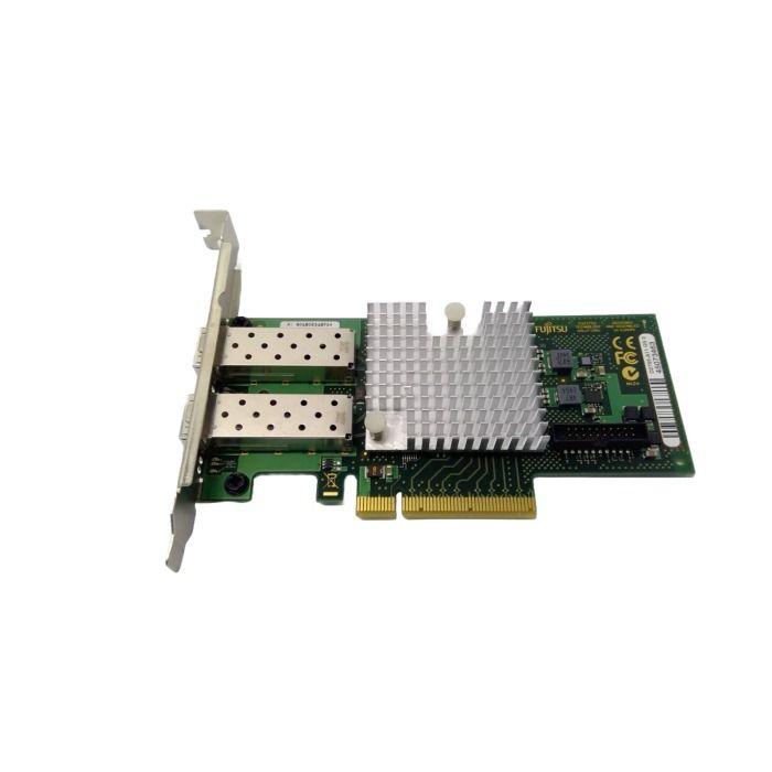 Network interface card Fujitsu 2x10GbE SFP+ PCIe 2.0 ADAPTER D2755-A11