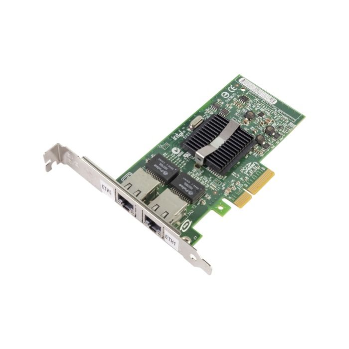 Network interface card Intel Pro 1000PT 2x1GbE RJ45 PCIe 1.0a ADAPTER EXPI9402PTBLK