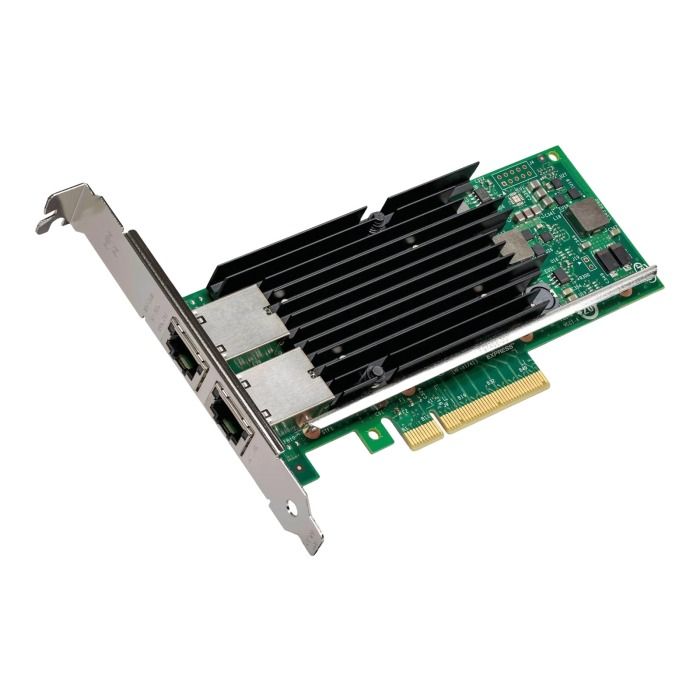 Network interface card Intel X540-T2 2x10GbE RJ45 PCIe 2.1 ADAPTER X540T2BLK