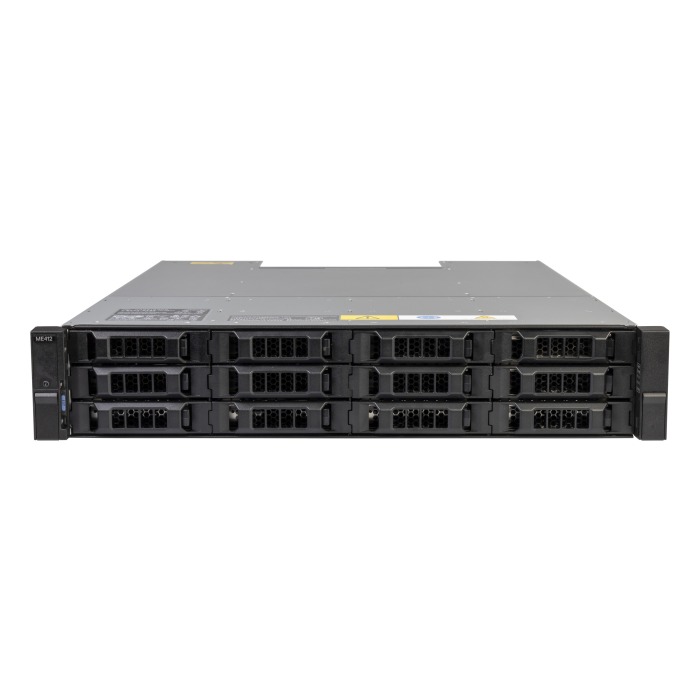 NOWA Półka dyskowa Dell PowerVault ME412 12x3.5" 2xEMM, 2x4TB HDD 7.2K, 2xPSU, szyny