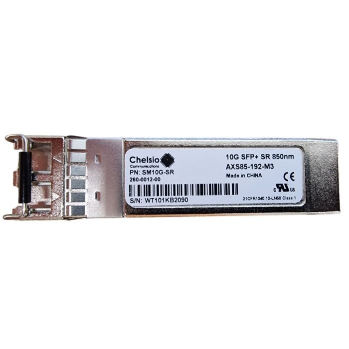 Optical transceiver Chelsio 10Gb/s SFP+ LC-LC 850nm MM 300m SM10G-SR