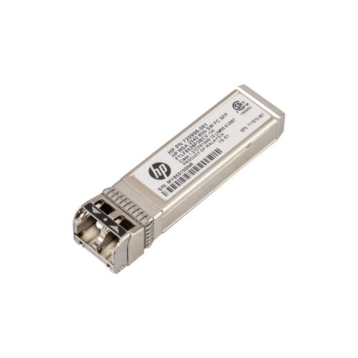 Optical Transeiver HPE Finisar SFP+ 8Gb FC LC-LC 850nm SM 300m 720998-001