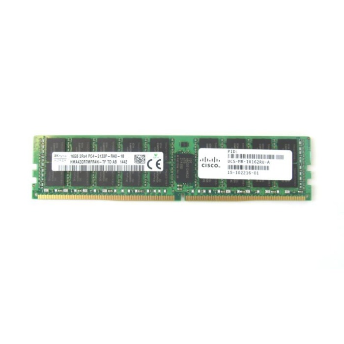 Pamięć RAM Cisco 16GB 2Rx4 DDR4 RDIMM ECC 2133MHz UCS-MR-1X162RU-A