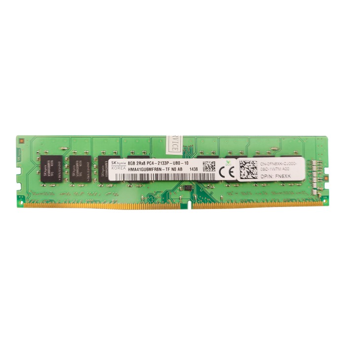 Pamięć RAM Dell 8GB 2Rx8 DDR4-2133P DDR4 UDIMM 2133MHz HMA41GU6MFR8N-TF