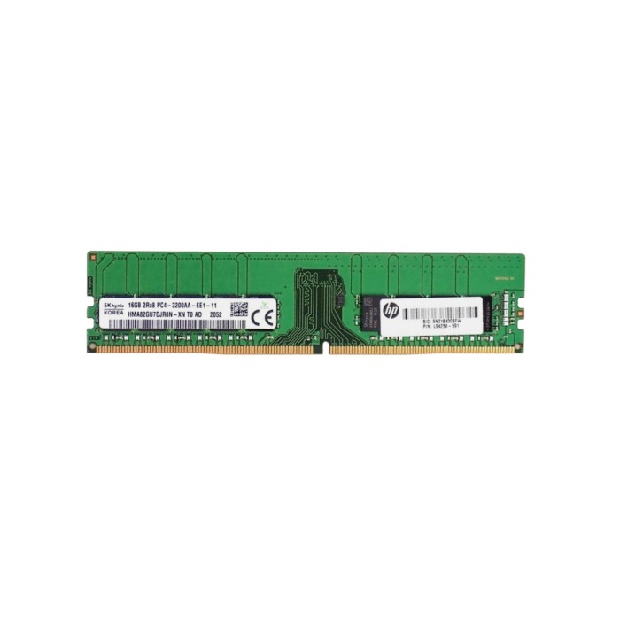 Pamięć RAM HP 16GB 2Rx8 PC4-25600 DDR4 UDIMM ECC 3200MHz L94258-591