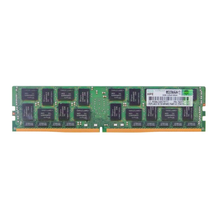 Pamięć RAM HPE 16GB 2Rx4 PC4-17000P-L DDR4 LRDIMM 2133MHz 752371-081