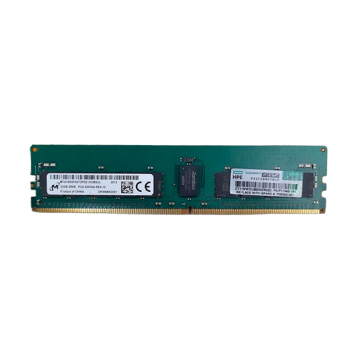 Pamięć RAM HPE 32GB 2Rx8 PC4-25600 DDR4 RDIMM ECC 3200MHz P11445-1A1