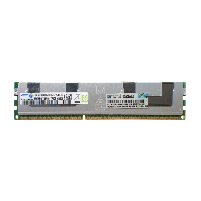 Pamięć RAM HPE 32GB 4Rx4 PC3L-8500R DDR3 RDIMM 133MHz 628975-081