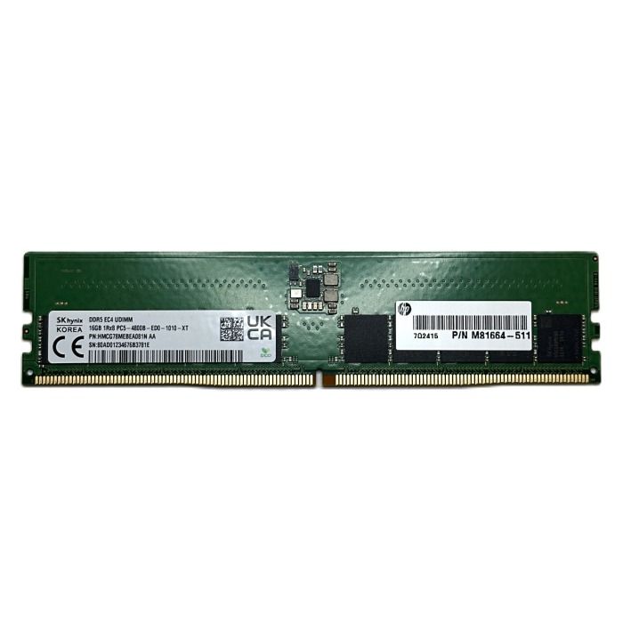Pamięć RAM Hynix 16GB 1Rx8 DDR5 UDIMM ECC 4800MHz HMCG78MEBEA081N
