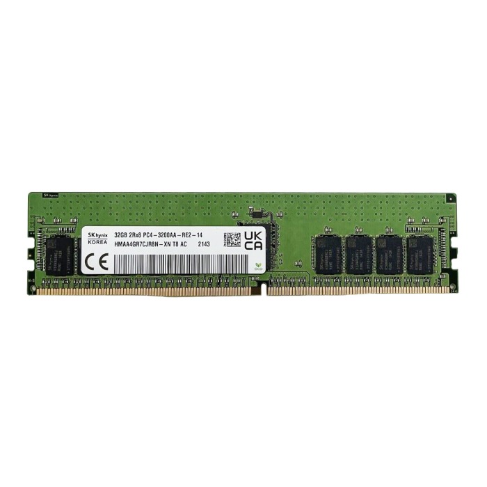 Pamięć RAM Hynix 32GB 2Rx8 PC4-25600R DDR4 RDIMM 3200MHz HMAA4GR7CJR8N-XN