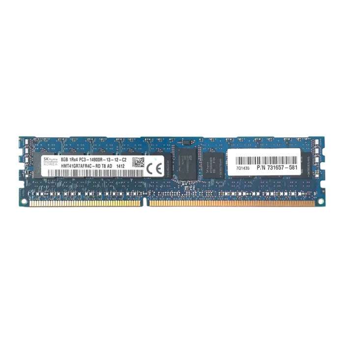Pamięć RAM Hynix 8GB 1Rx4 PC3-14900 DDR3 RDIMM 1866MHz HMT41GR7AFR4C-RD