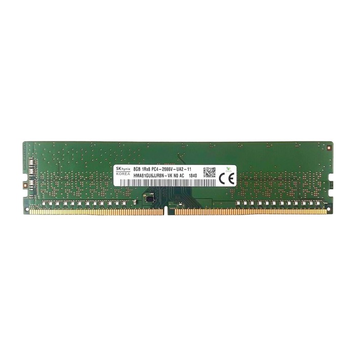 Pamięć RAM Hynix 8GB 1Rx8 DDR4-2666U DDR4 UDIMM 2666MHz HMA81GU6JJR8N-VK