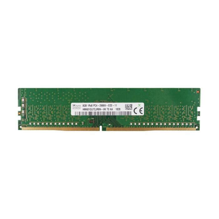 Pamięć RAM Hynix 8GB 1Rx8 PC4-21300V-E DDR4 UDIMM ECC 2666MHz HMA81GU7CJR8N-VK