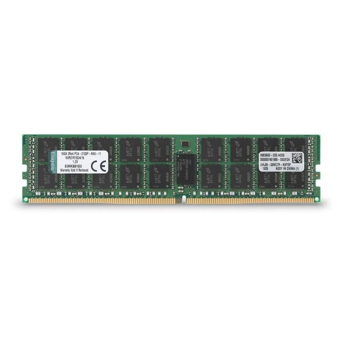 Pamięć RAM Kingston 16GB 2Rx4 PC4-2133P DDR4 RDIMM ECC 2133MHz KVR21R15D4/16