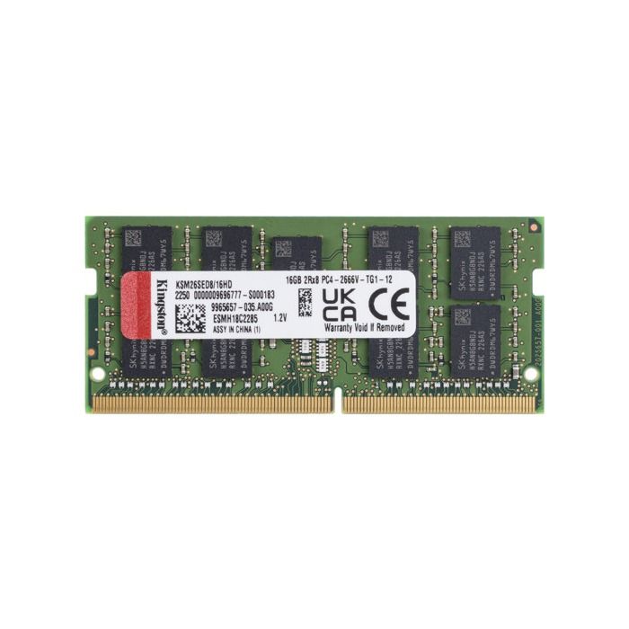 Pamięć RAM Kingston 16GB 2Rx8 PC4-21300 DDR4 UDIMM ECC 2666MHz KSM26SED8/16HD