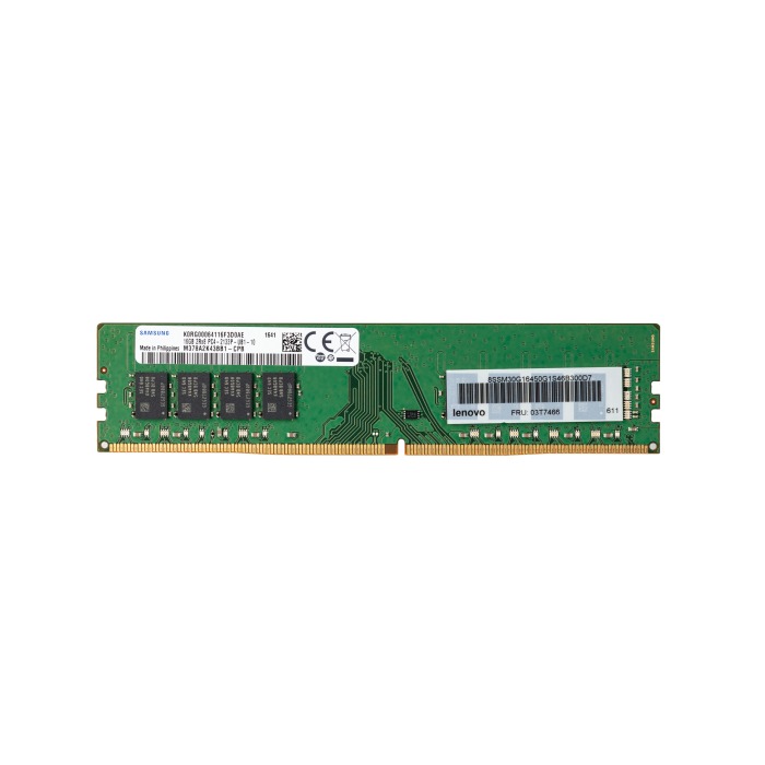 Pamięć RAM Lenovo 16GB 2Rx8 PC4-17000 DDR4 UDIMM non ECC 2133MHz 03T7466