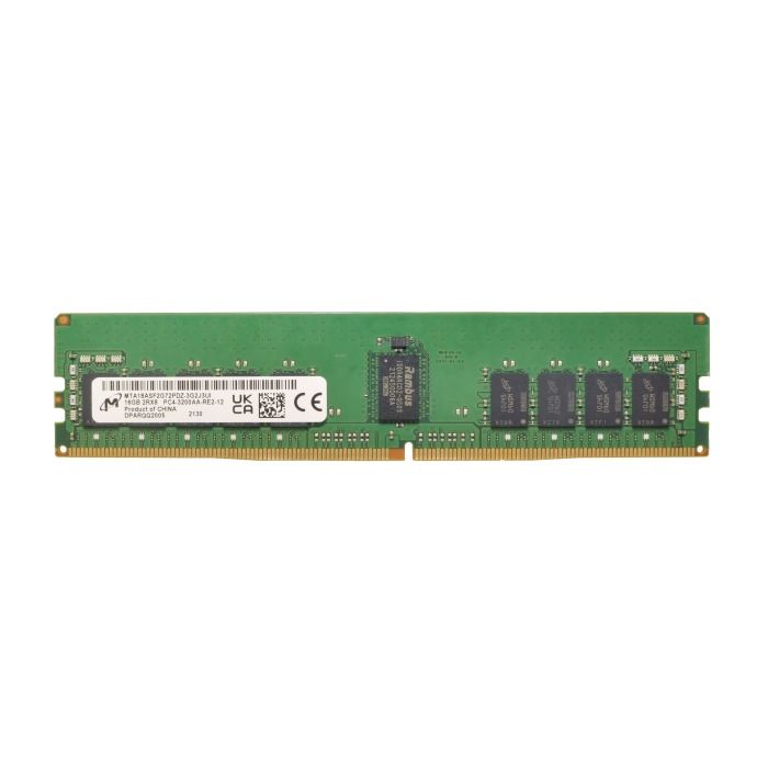 Pamięć RAM Micron 16GB 2Rx8 PC4-25600R DDR4 RDIMM 3200MHz MTA18ASF2G72PDZ-3G2J3