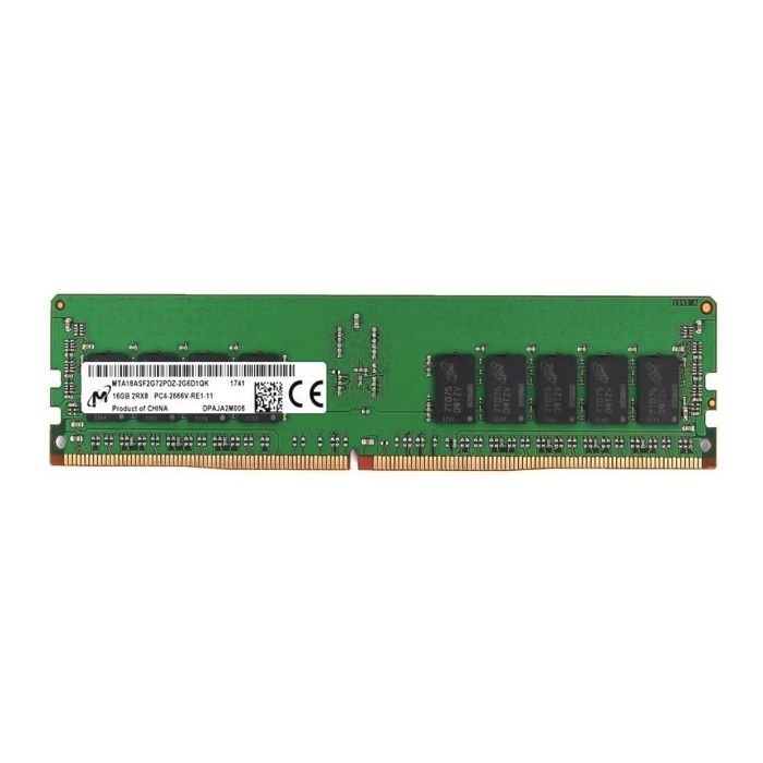 Pamięć RAM Micron 16GB 2Rx8 PC4-2666 DDR4 RDIMM 2666MHz MTA18ASF2G72PDZ-2G6D1