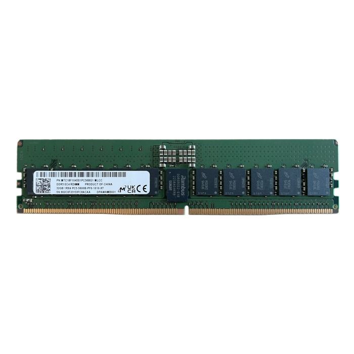 Pamięć RAM Micron 32GB 4Rx4 DDR5 RDIMM ECC 5600MHz MTC18F1045S1PC56BG1