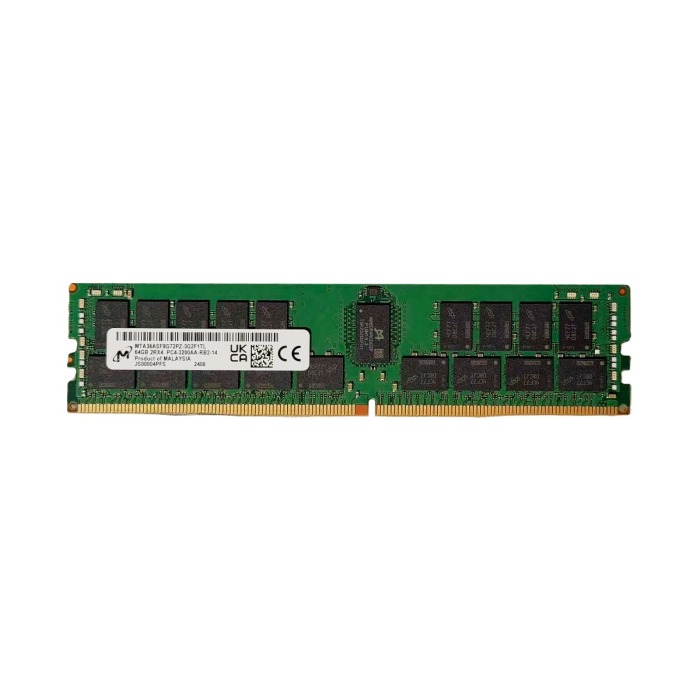 Pamięć RAM Micron 64GB 2Rx4 DDR4 RDIMM 3200MHz MTA36ASF8G72PZ-3G2F1