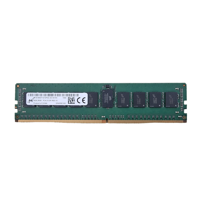 Pamięć RAM Micron 8GB 2Rx8 PC4-17000P-R DDR4 RDIMM ECC 2133MHz MTA18ASF1G72PDZ-2G1A1