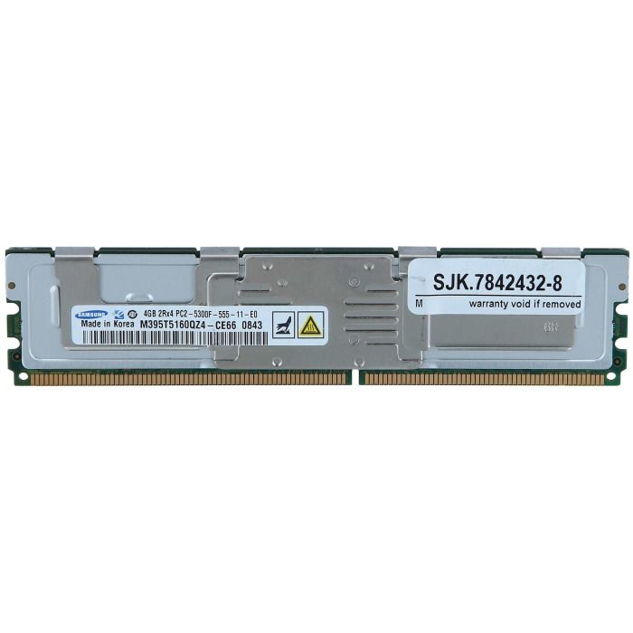 Pamięć RAM Samsung 4GB 2Rx4 PC2-5300F DDR2 667MHz M395T5160QZ4-CE66
