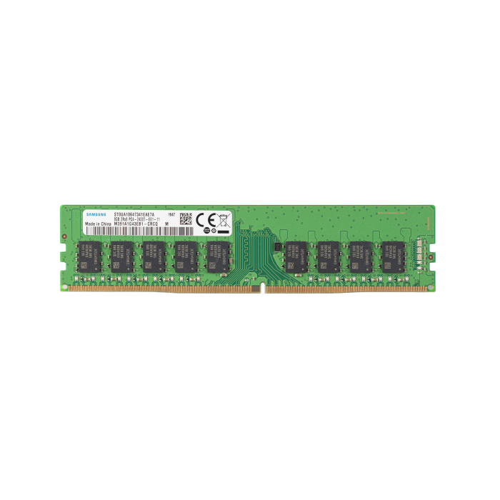 Pamięć RAM Samsung 8GB 2Rx8 PC4-19200T-E DDR4 UDIMM ECC 2400MHz M391A1G43EB1-CRC