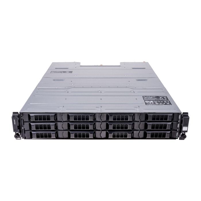 Półka dyskowa Dell PowerVault MD1400 12x3.5", 2xEMM, 12x10TB SAS 3.5", 2xPSU, 2x kabel SAS, szyny