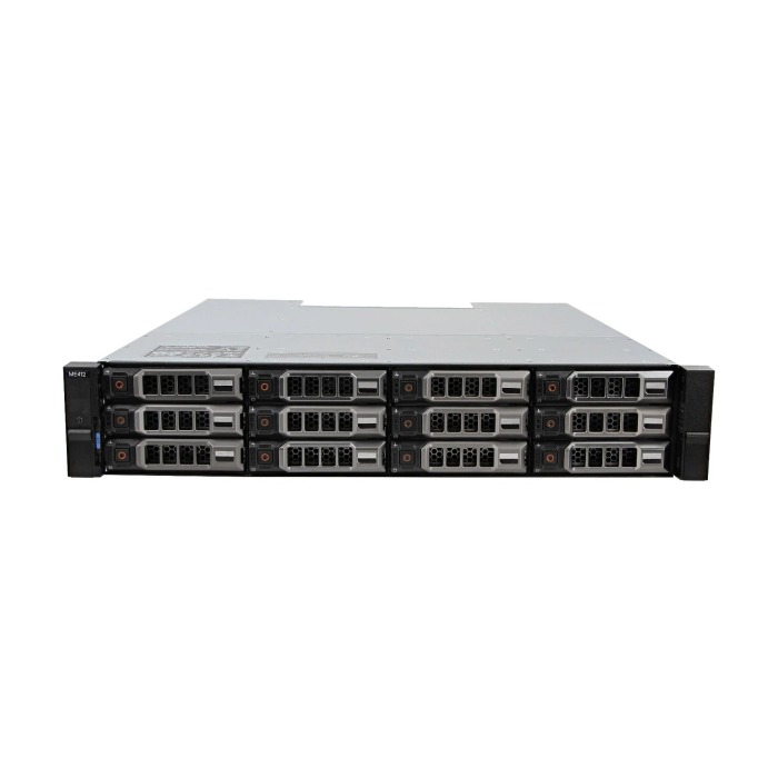 Półka dyskowa Dell PowerVault ME412 z 2x Kontroler EMM, 2x 4TB SAS 3.5", 2x PSU, szyny