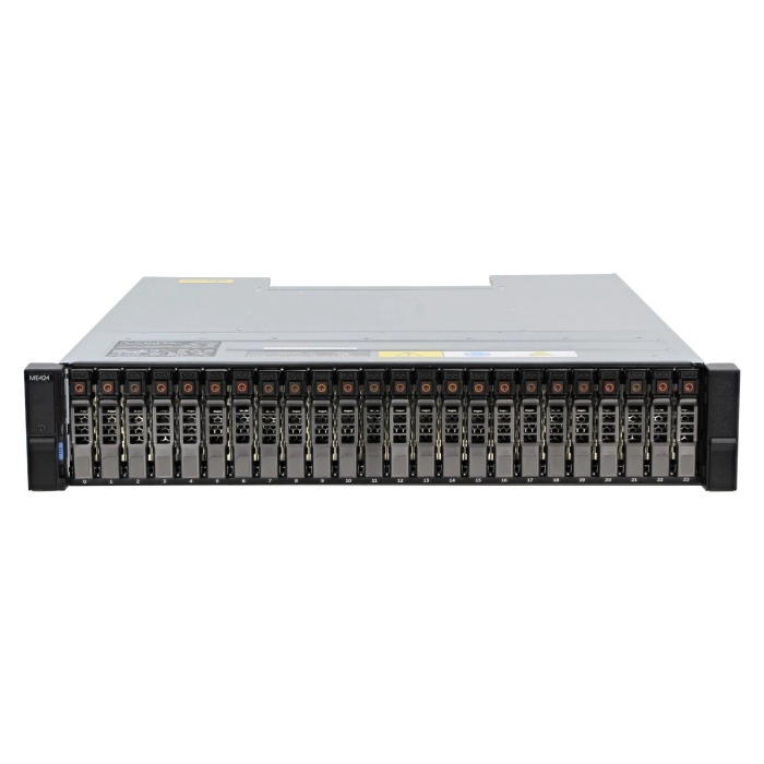 Półka dyskowa Dell PowerVault ME424 24x2.5 z 2x Kontroler EMM, 2x PSU, szyny, maskownica