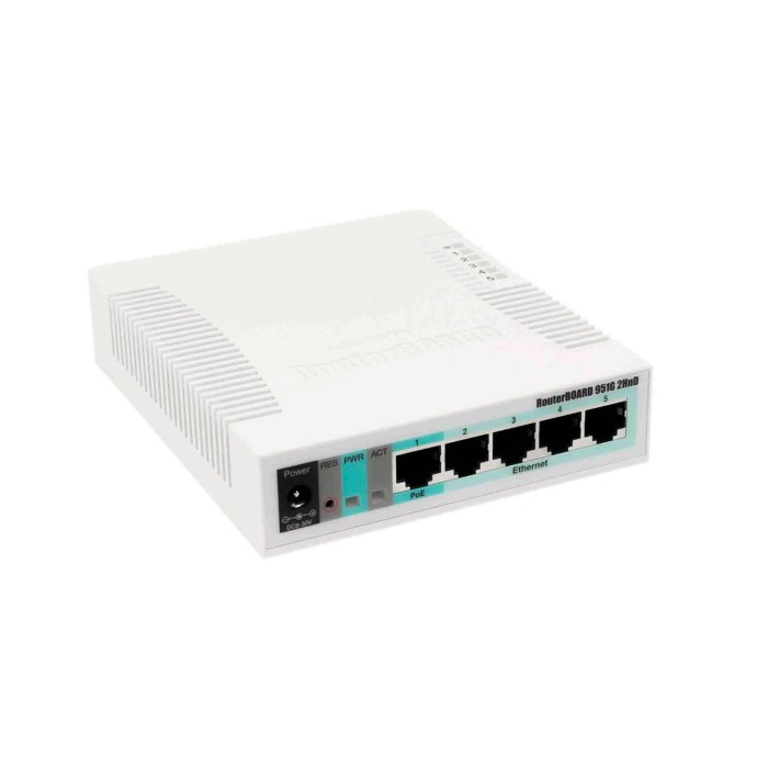 Punkt dostępu Microtic RouterBoard 1xPoE 4xEthernet RB951G-2HnD