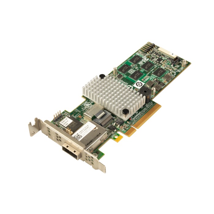 RAID Controller Dell Broadcom MegaRAID SAS 9280-4i4e 512MB Adapter PCIe 2.0x8 4x SFF-8088 6Gb SAS 55G6T