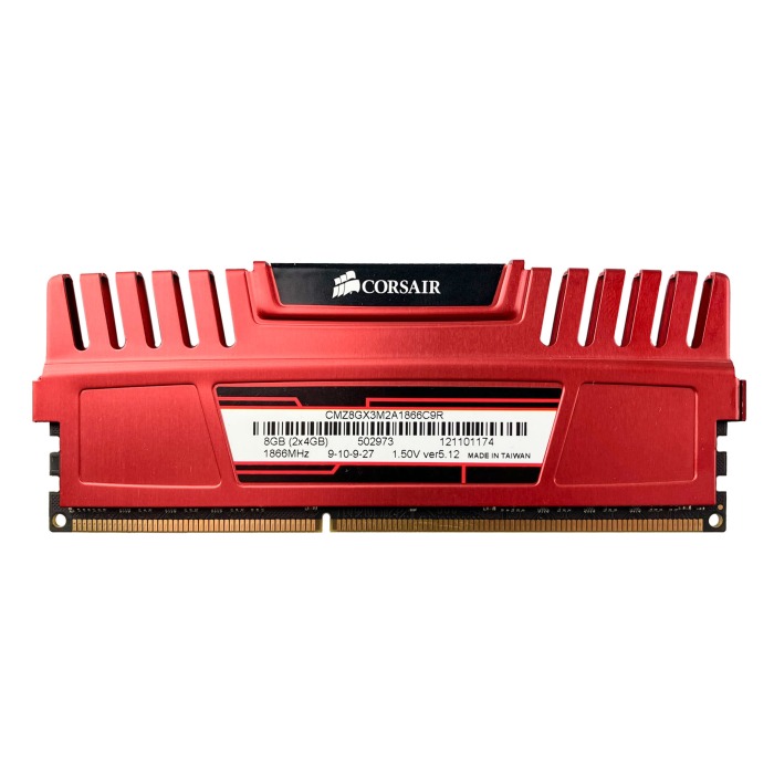 RAM Corsair 8GB 2Rx4 PC3-14900 DDR3 UDIMM 1866MHz CMZ8GX3M2A1866C9R