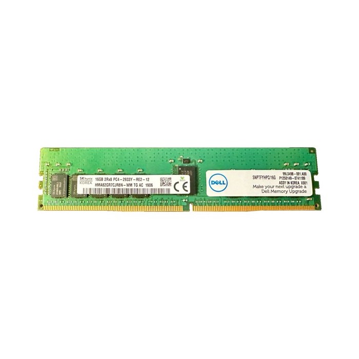 RAM Dell 16GB 2Rx8 PC4-2933Y DDR4 RDIMM 2933MHz TFYHP
