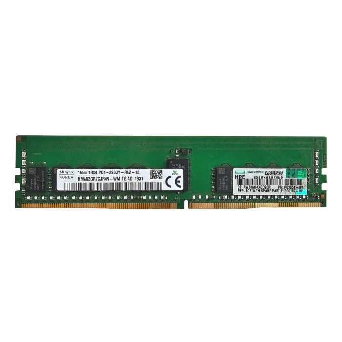 RAM HPE 16GB 1Rx4 PC4-2933Y DDR4 RDIMM ECC 2933MHz P03051-091