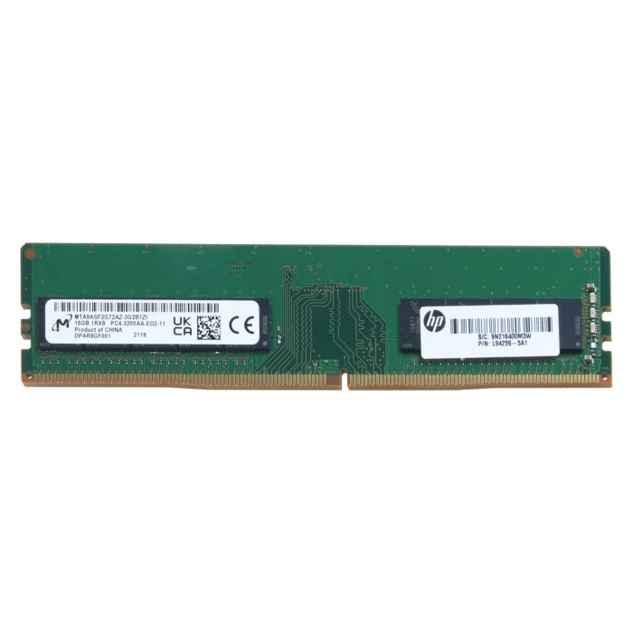 RAM HPE 16GB 1Rx8 PC4-25600 DDR4 UDIMM ECC 3200MHz L94259-5A1