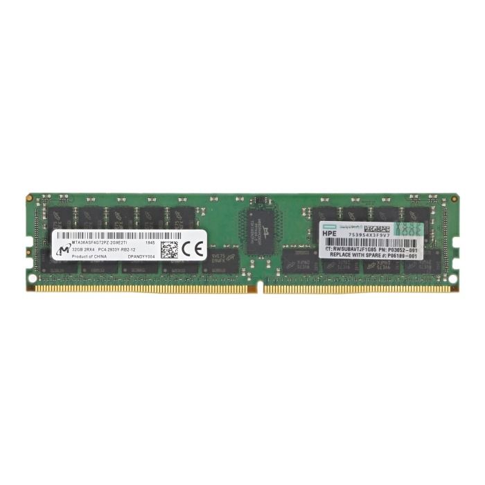 RAM HPE 32GB 2Rx4 DDR4-2933Y DDR4 RDIMM 2933MHz P03052-091