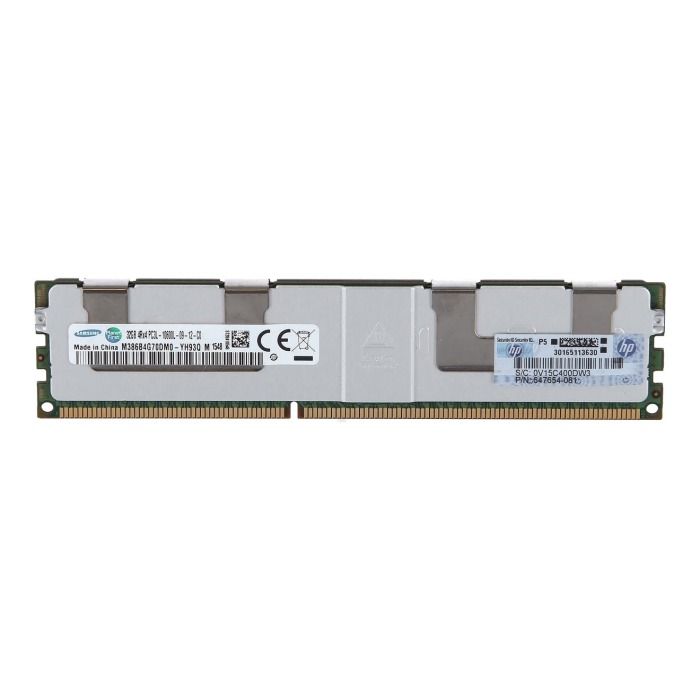 RAM HPE 32GB 4Rx4 PC3L-10600L DDR3 LRDIMM 1333MHz 647654-081
