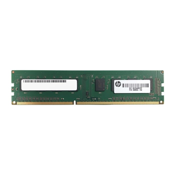 RAM HPE 4GB PC3-12800 DDR3 UDIMM 1600MHz 698650-154