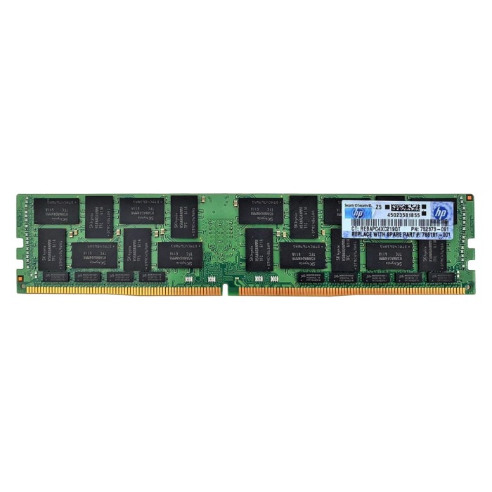 RAM  HPE 64GB 4Rx4 PC4-2133P-L DDR4 LRDIMM ECC 2133MHz 752373-091
