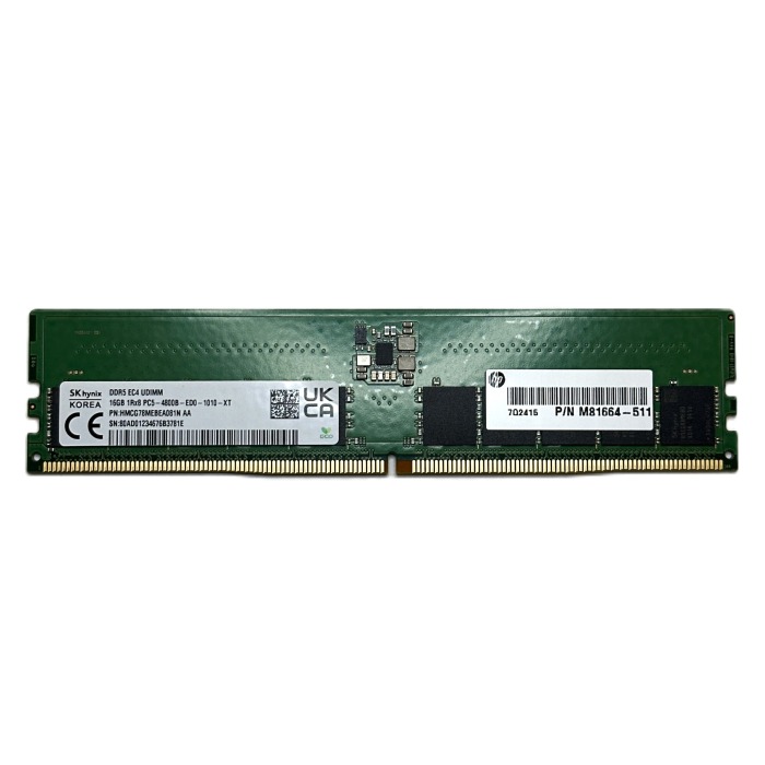 RAM Hynix 16GB 1Rx8 DDR5 UDIMM ECC 4800MHz HMCG78MEBEA081N