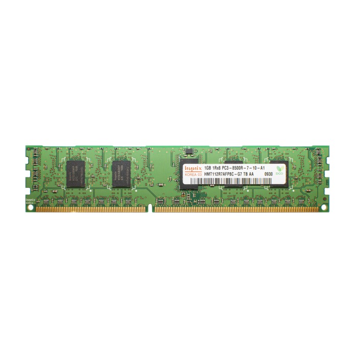 RAM  Hynix 1GB 1Rx8 1066MHz DDR3 RDIMM HMT112R7AFP8C-G7