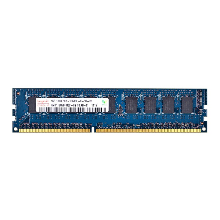 RAM Hynix 1GB 1Rx8 PC3-10600E DDR3 UDIMM ECC 1333MHz HMT112U7BFR8C-H9
